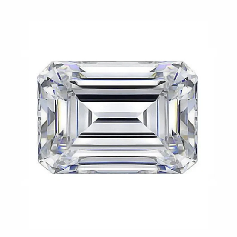 Lab Grown Diamond 3.2 Ct Emerald Cut D VVS1 Clarity EGL Certified CVD Gems 5OSQ - Image 4 of 4