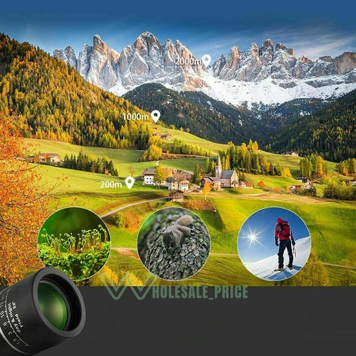 Monocular Potente Para Acampar Largo Alcance Telescopio Con Vision Nocturna HD - Picture 16 of 17