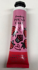 Bath Body Works Strawberry Pound Cake Shea Butter Hand Cream 1 fl oz 29 ml