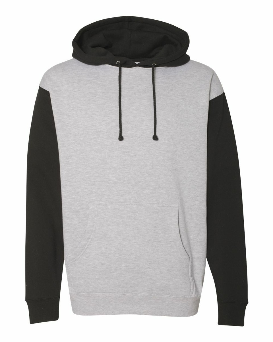 Independent Trading Heavyweight Hooded Sweatshirt SNOW GREY