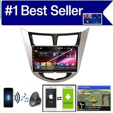HYUNDAI ACCENT 2011-2015 GPS APPLE CARPLAY ANDROID AUTO CAMERA ODB DAB TPMS DVR