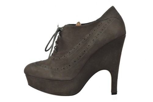 Zapatos informales de gamuza gris topo Dolce Vita para mujer talla 7,5 - Imagen 1 de 6