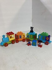 Lego Duplo 10847 My First Number Train Learn To Count 1-3 Yrs W/O Box