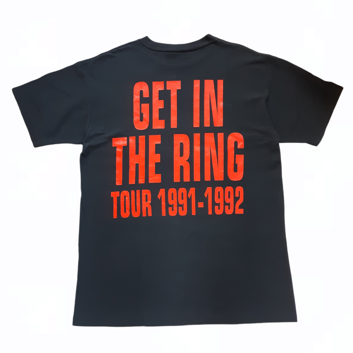 Vintage 90s Guns N Roses Get in The Ring Tour 1991 1992 T Shirt 