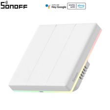 SONOFF WiFi TX Ultimate Smart Touch Wall Switch 86 Type with RGB Light eWelink