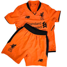 Liverpool 2017/18 3rd Football Kit - New Balance Third - Boys Size 7-8 Years
