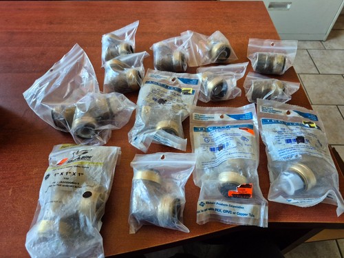Lot of 13 SHARKBITE TECTITE FITTINGS PLUMBING TEE ELBOW ADAPTER NEW GREAT PRICE! - Picture 9 of 9