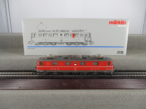 Märklin Spur H0 3736 BR Serie Ae 6/6 Nr. 11417 der SBB Elektrolok Digital in OVP | Zustand: Gebraucht