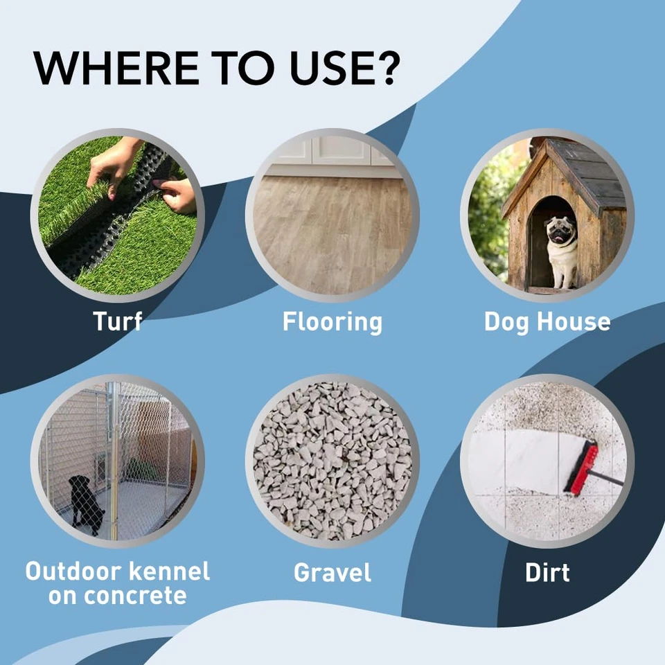  Eliminador de olores de perrera K.O.E - Removedor concentrado de olores para mascotas fresco Foto 3 de 4