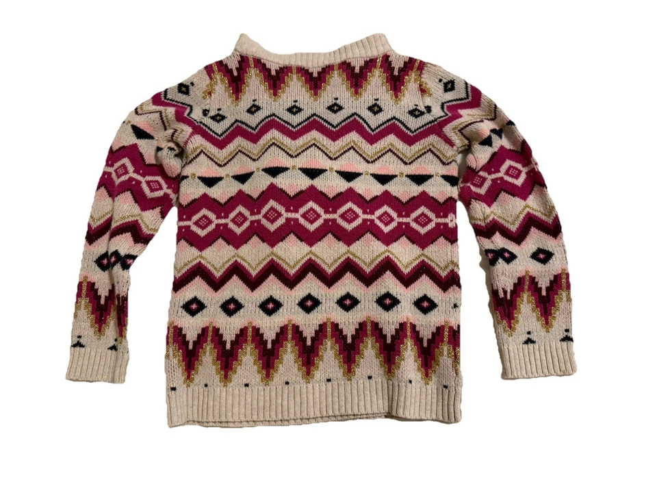 Gymboree Girls Cardigan Sweater, Size M 7-8 - Image 2 of 4