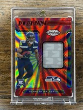 2022 Panini Certified New Generation Jerseys Kenneth Walker III Mirror Red /30