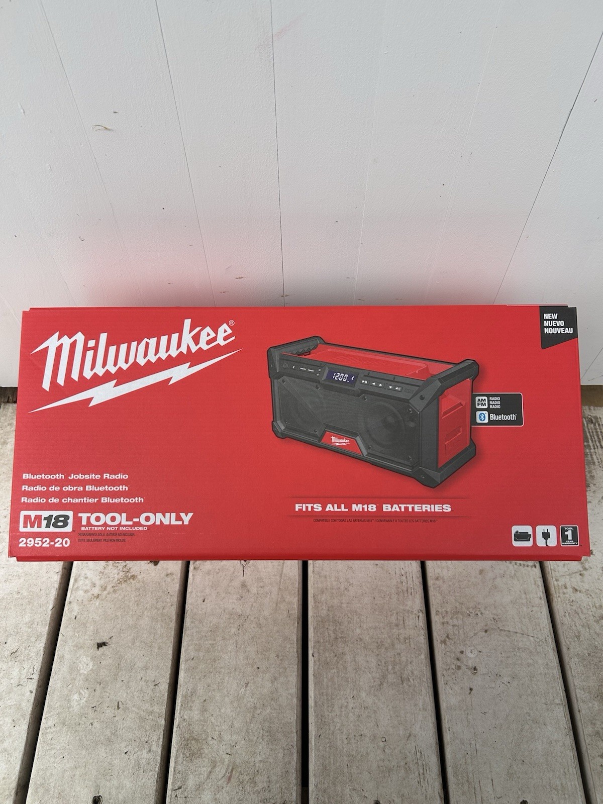 Milwaukee 2952-20 M18 Bluetooth Jobsite Radio Bare Tool