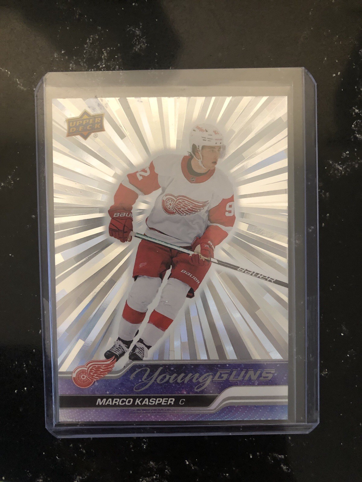 2023-24 Upper Deck Series 1 Young Guns Outburst Marco Kasper 