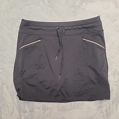 Athleta Skort Womens Small Black Athleisure Stretch Outdoors Skirt Shorts