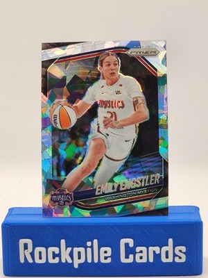 2025 Panini Prizm WNBA - Emily Engstler #84 Ice Prizm