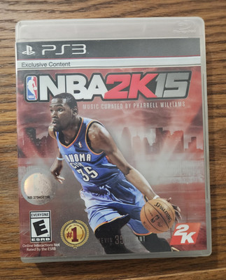 2K NBA 2K15 (2014) (PS3) E Basketball Sports Game, NTSC-U/C Exclusive