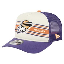 Unisex New Era Cream/Purple Phoenix Mercury Banner Foam Front 9FIFTY A-Frame
