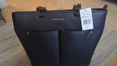 Michael Kors Jet Set Travel Medium Double Pocket Tote Bag