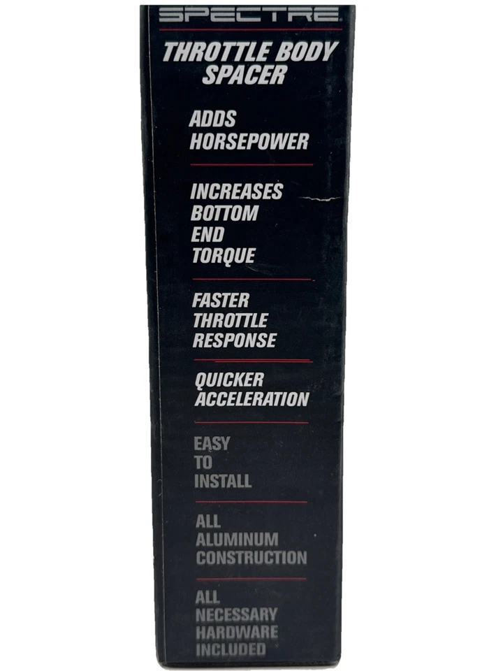 Spectre Throttle Body Spacer Fits 2002-2006 Cadillac Escalade Model Number 11251 - Image 4 of 4