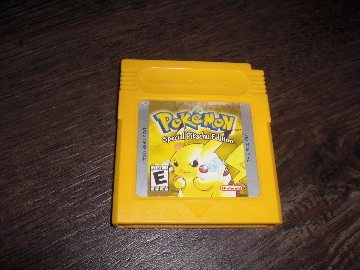 Pokémon: Yellow Version - Special Pikachu Edition (Video Game 1998) - Release info