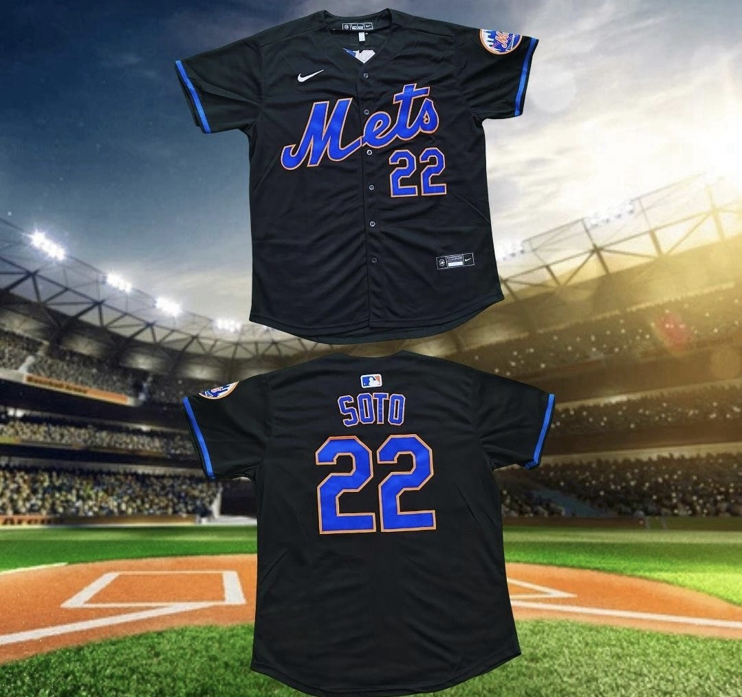 Juan Soto New York Mets Black - Men Size | eBay