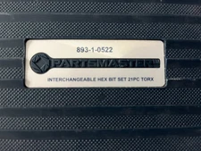 Interchangeable Hex Bit Set 21pc TORX.