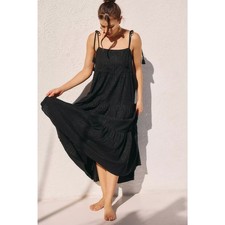 New Anthropologie $149 Charlie Holiday Lucia Maxi Dress Size LG