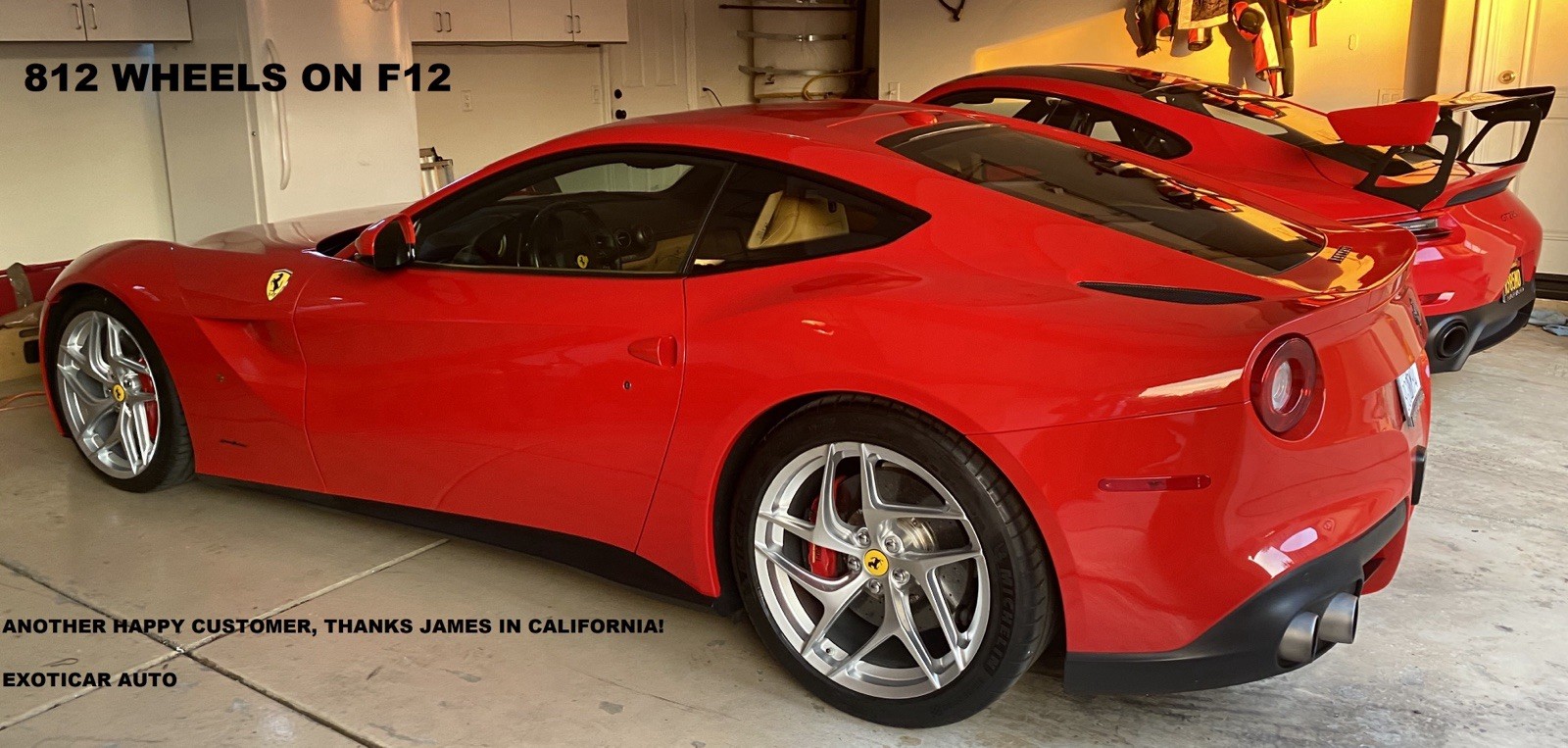 20" OEM FERRARI 812 SUPERFAST FORGED WHEELS F12 BERLINETTA GTS TDF ORIGINAL RIMS