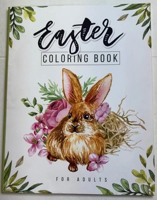 Easter Coloring Book For Adults
