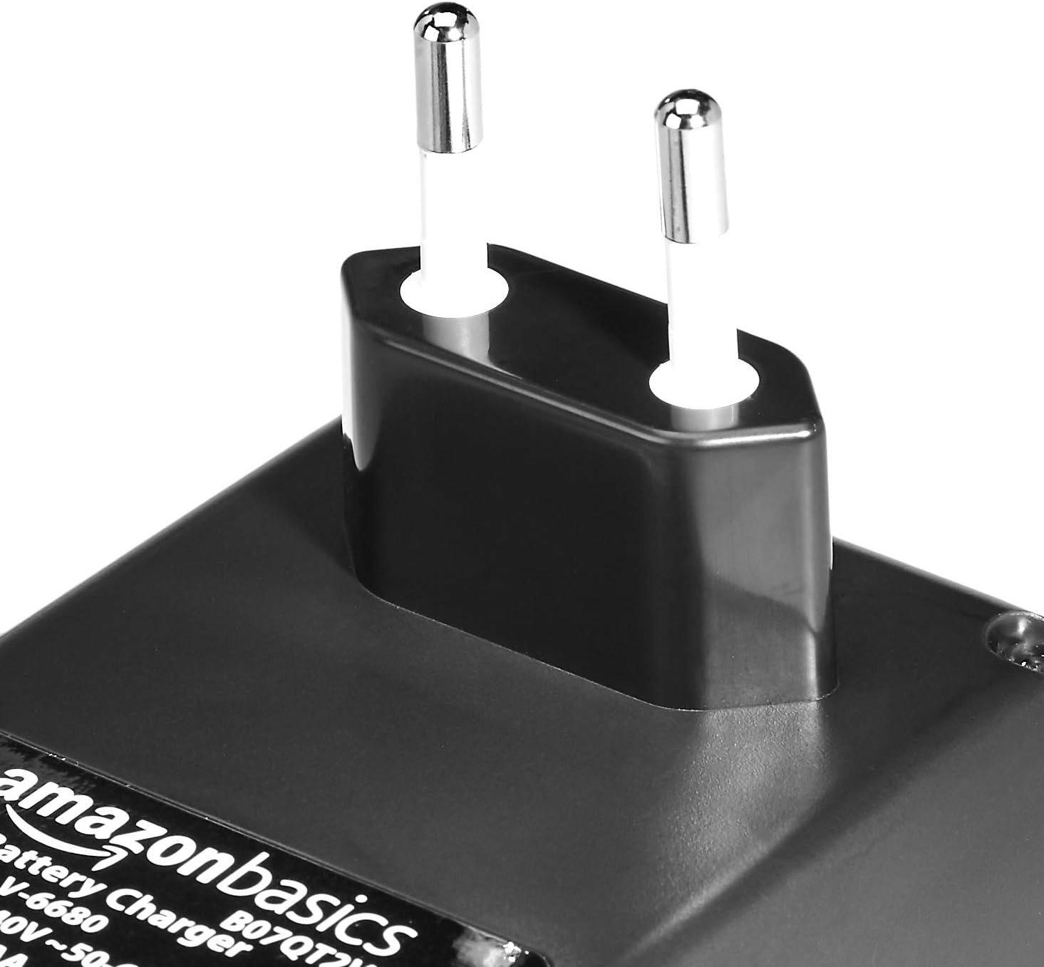 Caricabatterie USB Smart per Pile Ricaricabili AA AAA - Nero Display LCD - 4