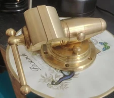 2" All-Brass Bench Vise 50mm Rotate Workbench Vice Jaw Table Precision DIY Tool