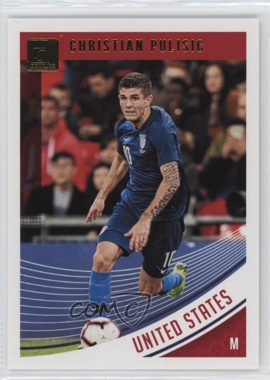 2018-19 Panini Donruss Christian Pulisic #170 1j01