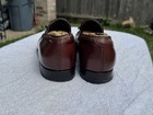 Johnston & Murphy Shell Cordovan Sz 9 Browns Made In Usa — photo 9