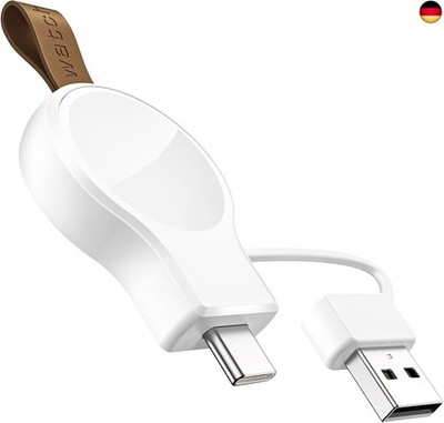 NEWDERY Tragbares ladekabel für Apple Watch, schnelles kabelloses Laden iwatch 