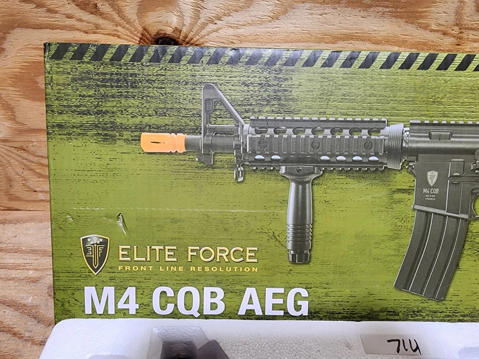 Rifle eléctrico usado Airsoft Elite Force CQB subasta #71U Foto 3 de 4