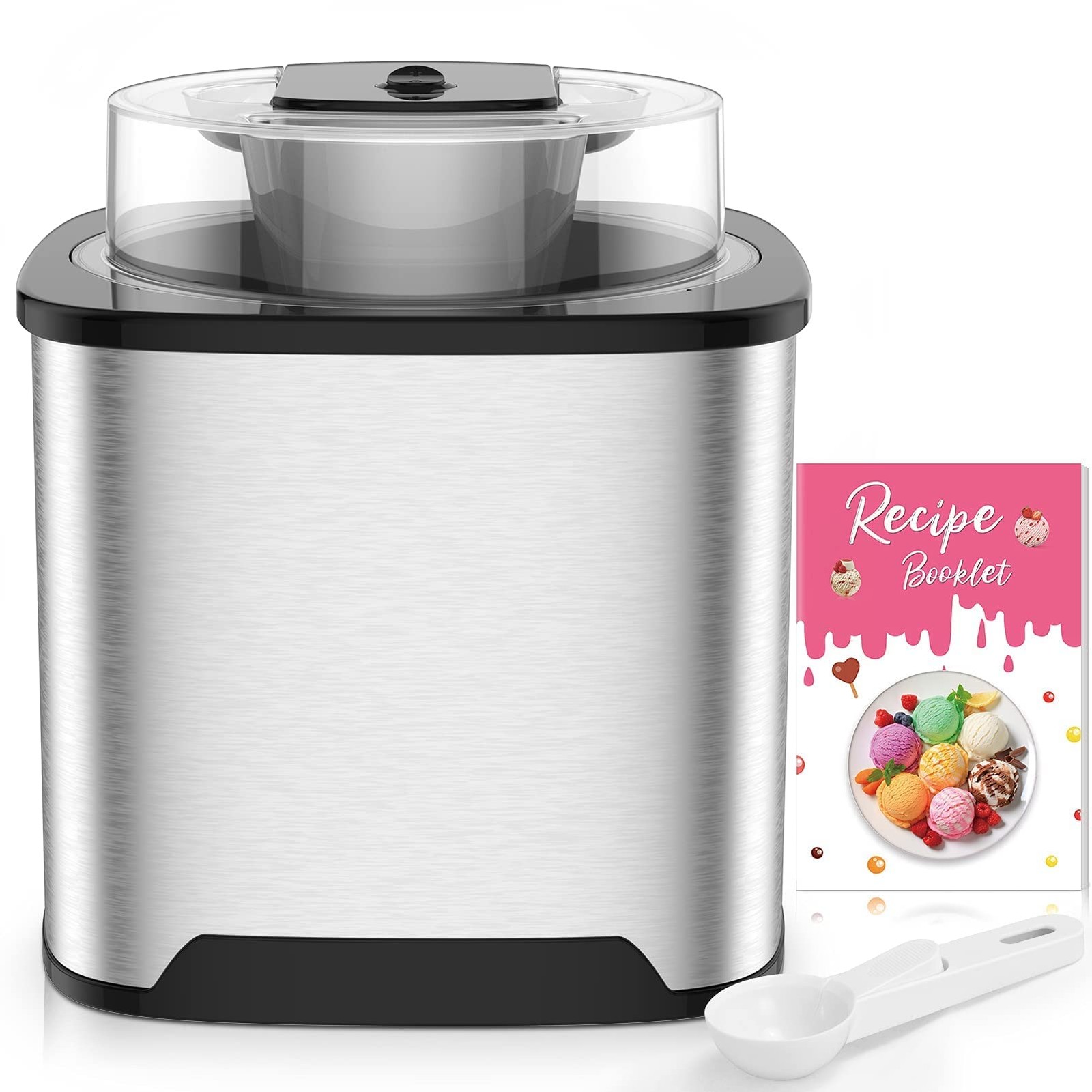 Gelatiera 2L Inox High-Efficiency | Macchina Gelato 2 Litri Pro