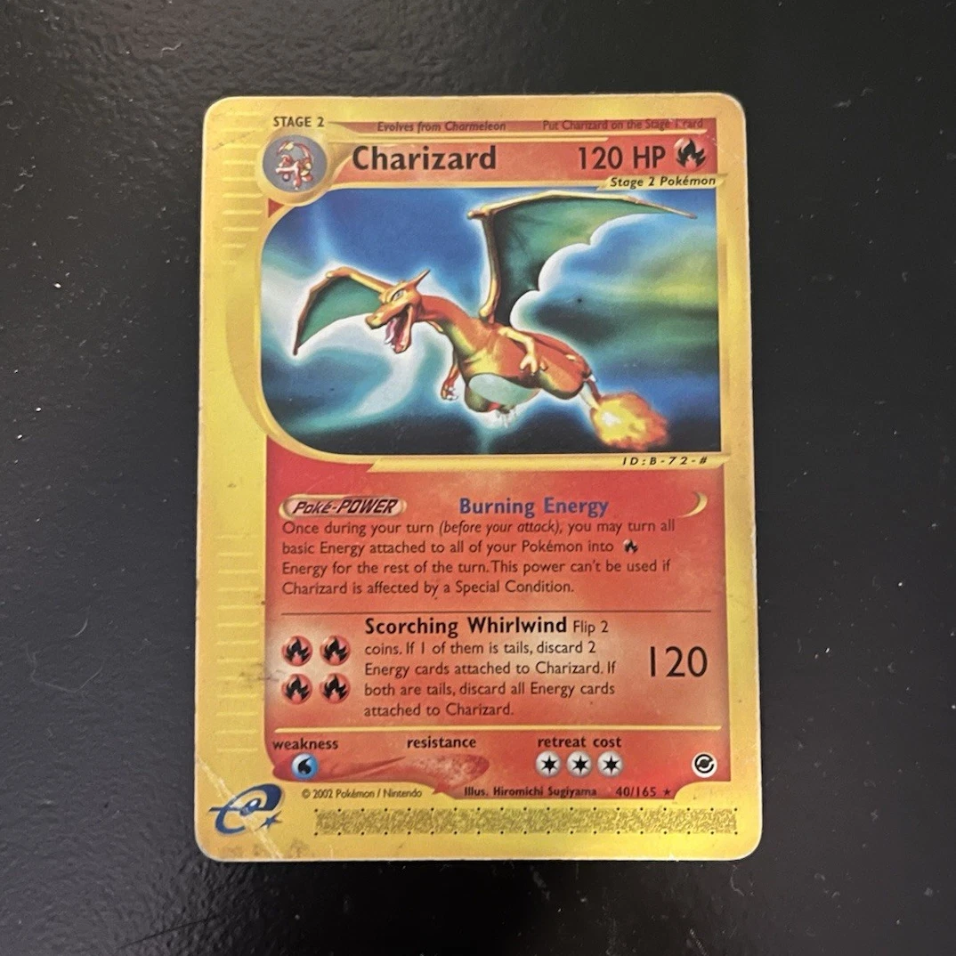 Pokémon Charizard Base Set Cards for sale - eBay