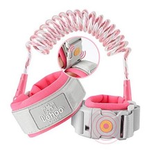 Upgraded Anti Lost Wrist Link, Kid Harness with Induction Lock, Safety Rose