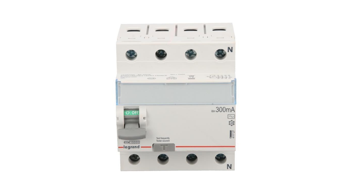 4P 25A 0.3A Residual Current Switch Type P300 Series TX3 411727