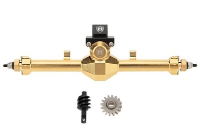 MEUS Racing SCX24 GOLD Metal Isokinetic REAR Axle SCX 24 CRAWLER 
