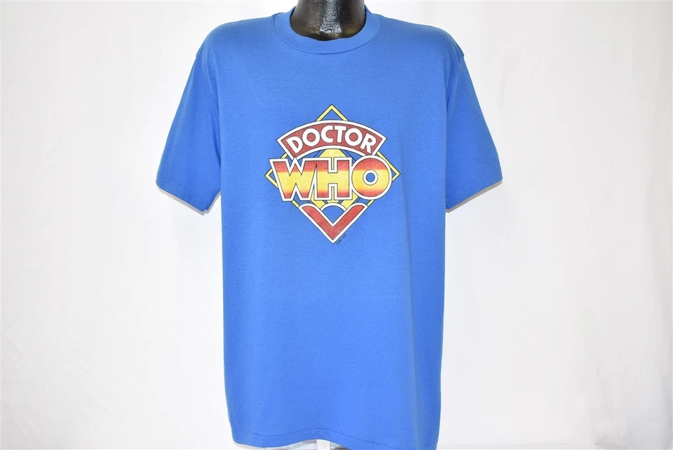 Camiseta de colección años 90 DOCTOR WHO PINBALL MACHINE CIENCIA FICCIÓN PROGRAMA DE TELEVISIÓN DR SC FI SOFT XL Foto 2 de 3