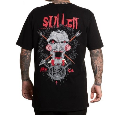 Sullen Clothing T-Shirt Sawllen Art Collective Horror Killer Maske Pfeile