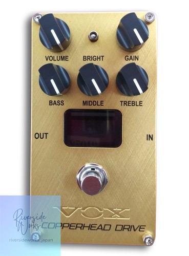 VOX Copperhead Drive Distortion Effects Pedal Used JP
