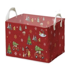 Winnie Theme Christmas Storage Basket,Hamper Winnie Baby Stuff Coll... Fast Ship