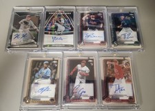 7 2025 Topps Chrome - Rookie Autographs  (AU, RC)