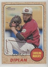 2017 Topps Heritage Minor League Edition First Name Omission Marcos Diplan y6z