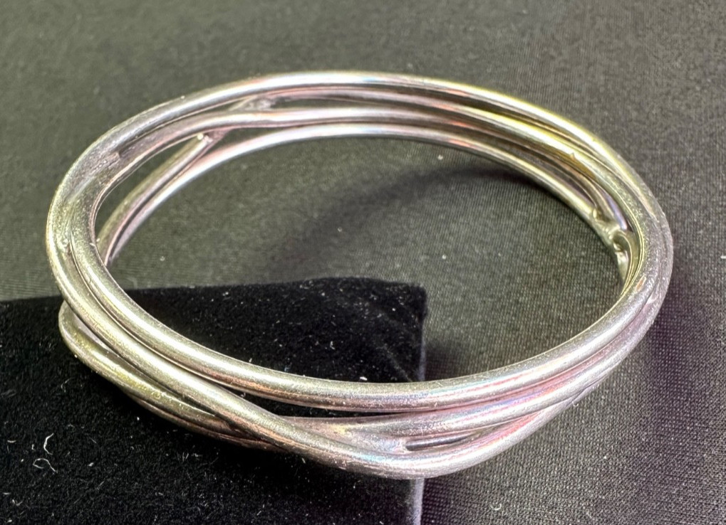 Artisan Crafted Solid Sterling Silver Oxidized Ca… - image 7