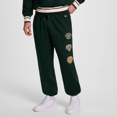Champion Men's Phys. Ed. Patch Sweatpants,pine grove,limited edition,XXLarge