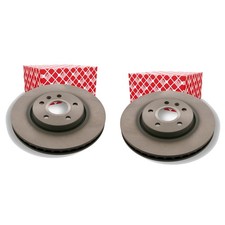 2X FEBI BREMSSCHEIBEN Ø321mm VORNE PASSEND FÜR CHEVROLET CAMARO MALIBU OPEL