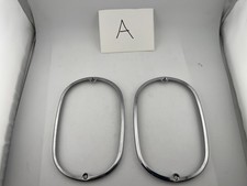 Vintage Vw Bus Set 1962-71 Swf Chrome Rings Rear Lights Oem